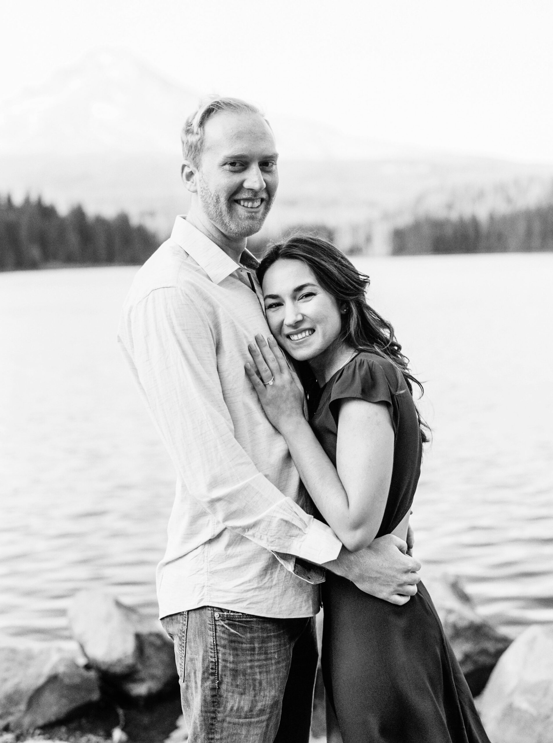 Trillium Lake - Oregon Wedding Photographer